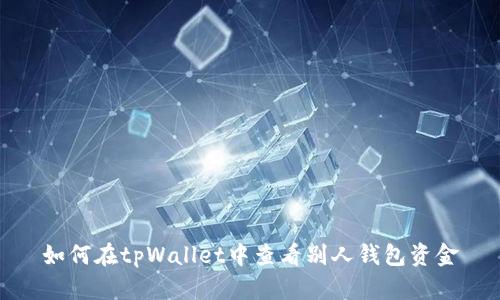 如何在tpWallet中查看别人钱包资金